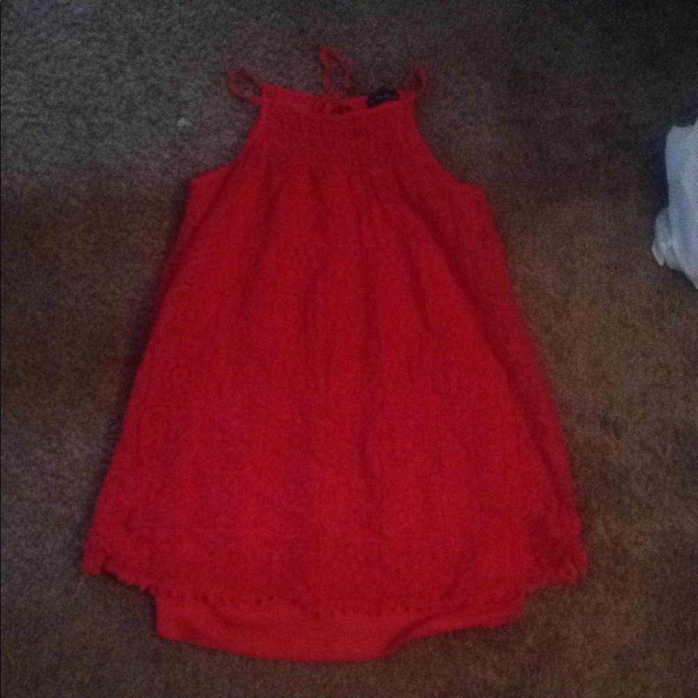 Red dress
